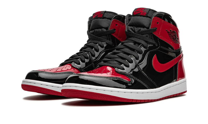 Tênis Air Jordan 1 High "Patent Bred" Vermelho / Preto