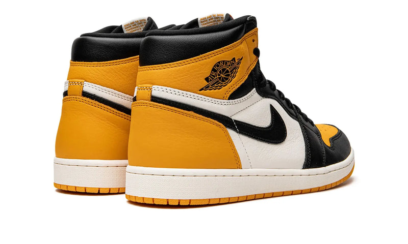 Tênis Air Jordan 1 High "Taxi Yellow" Amarelo / Preto