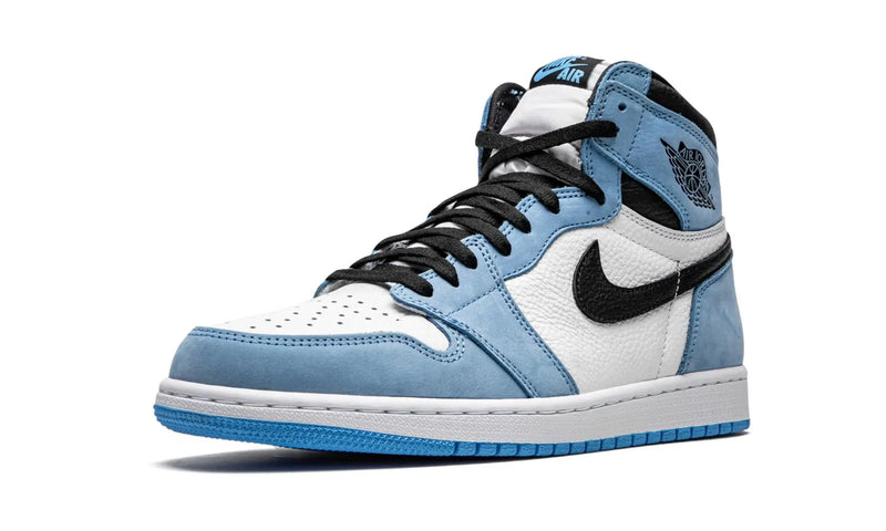 Tênis Air Jordan 1 High "University Blue" Azul / Branco