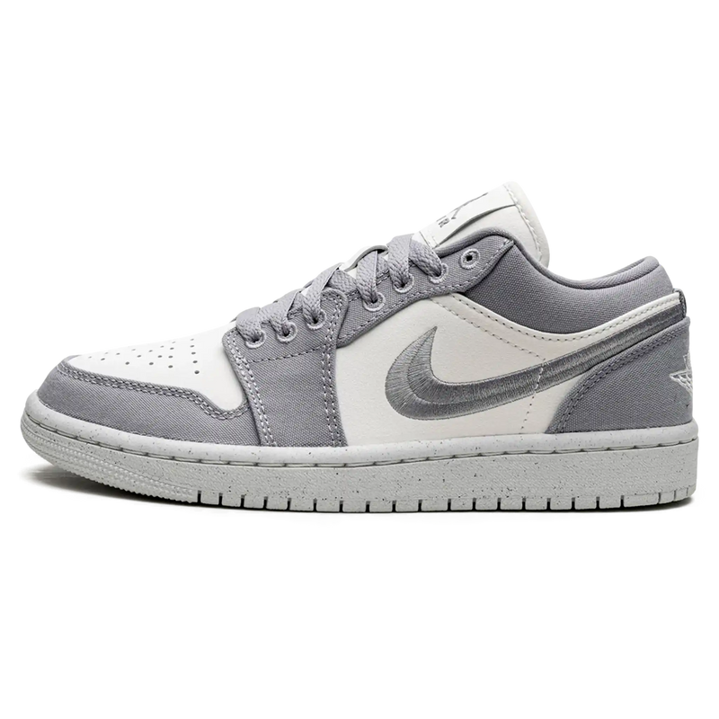 Tênis Air Jordan 1 Low "Light Steel Grey" Cinza