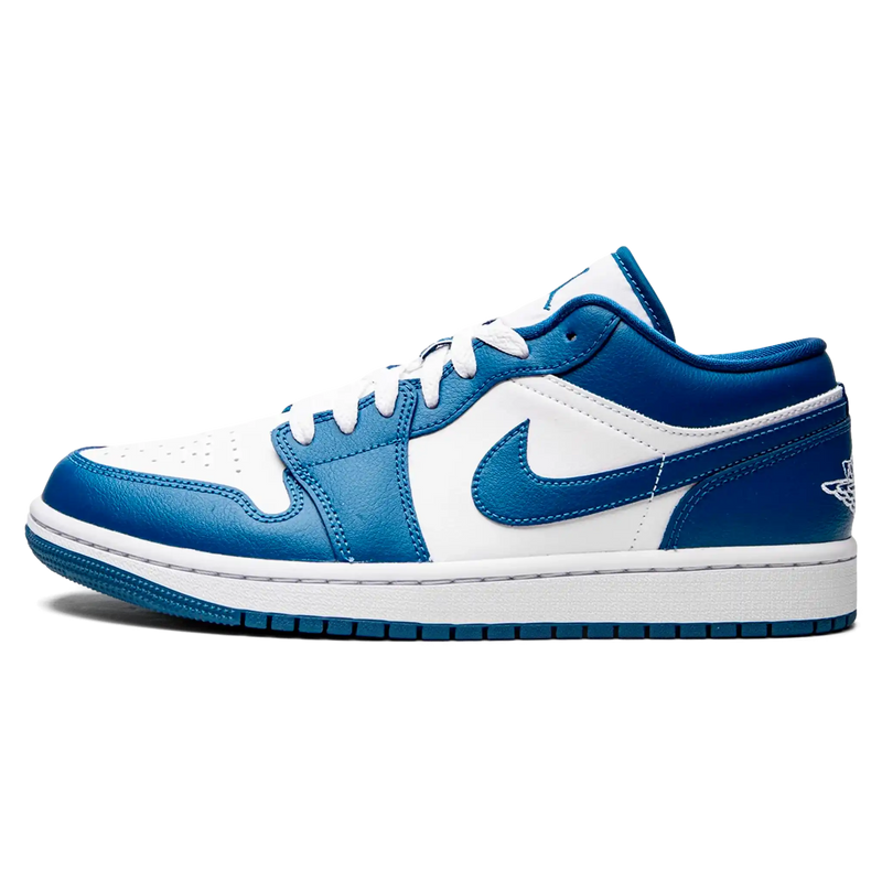 Tênis Air Jordan 1 Low "Marina Blue" Azul