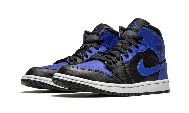 Tênis Air Jordan 1 Mid "Hyper Royal" Azul / Preto