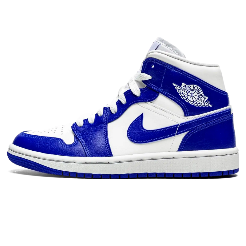 Tênis Air Jordan 1 Mid Feminino "Kentucky" Azul