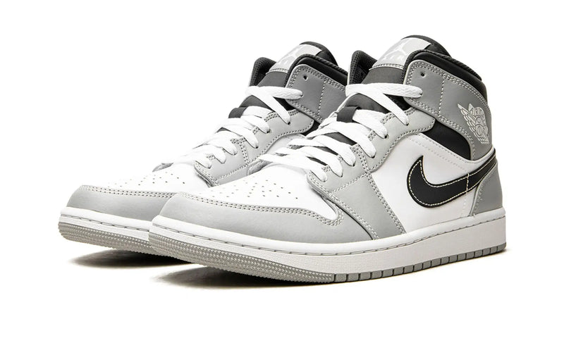 Tênis Air Jordan 1 Mid Feminino "Light Smoke Grey Anthracite" Cinza