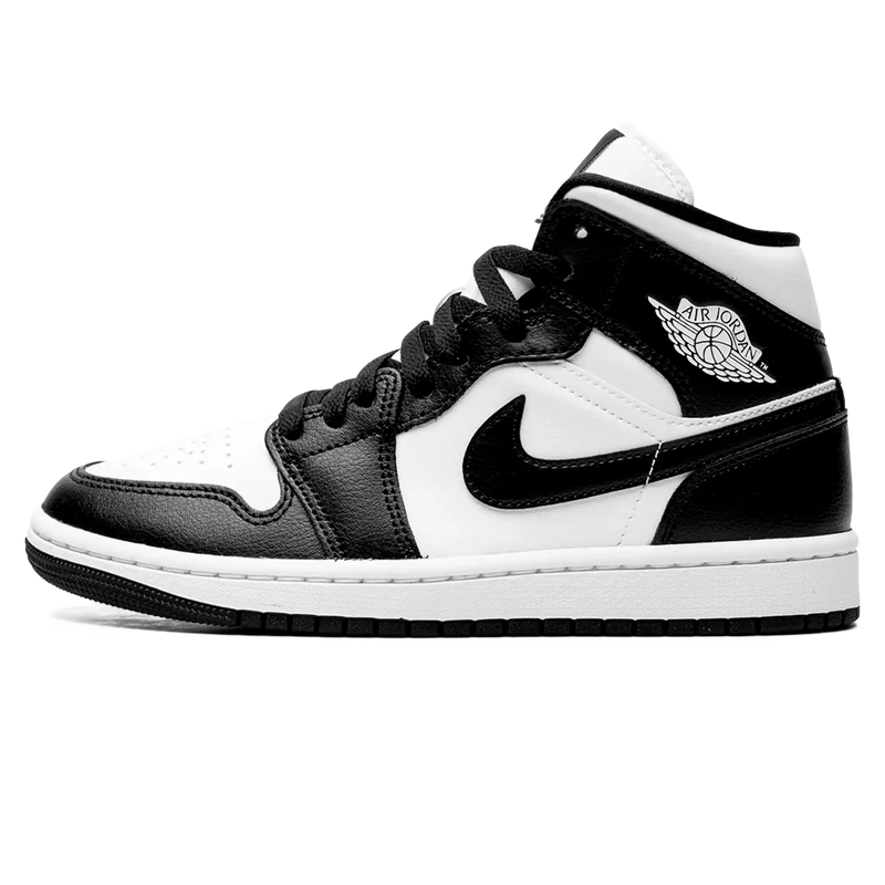 Tênis Air Jordan 1 Mid "Panda" Preto / Branco