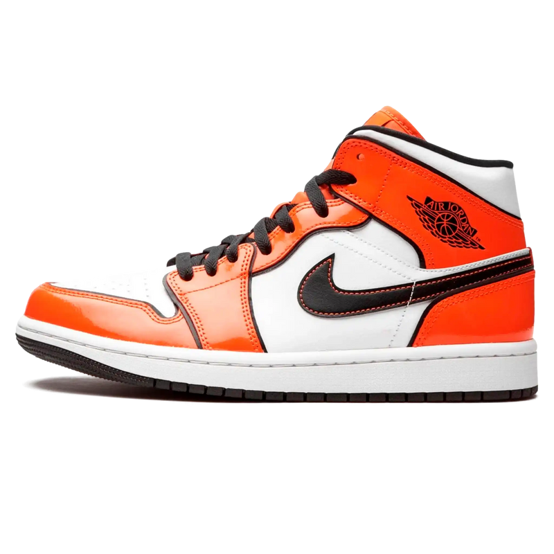 Tênis Air Jordan 1 Mid Feminino "Turf Orange" Laranja