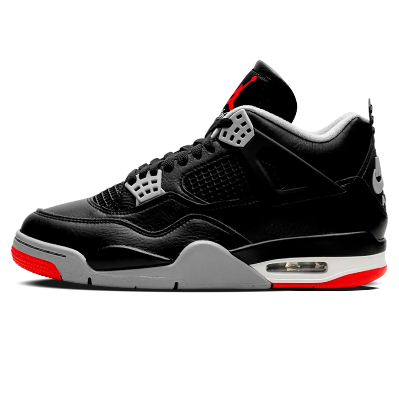 Tênis Air Jordan 4 "Bred Reimagined" Preto / Vermelho