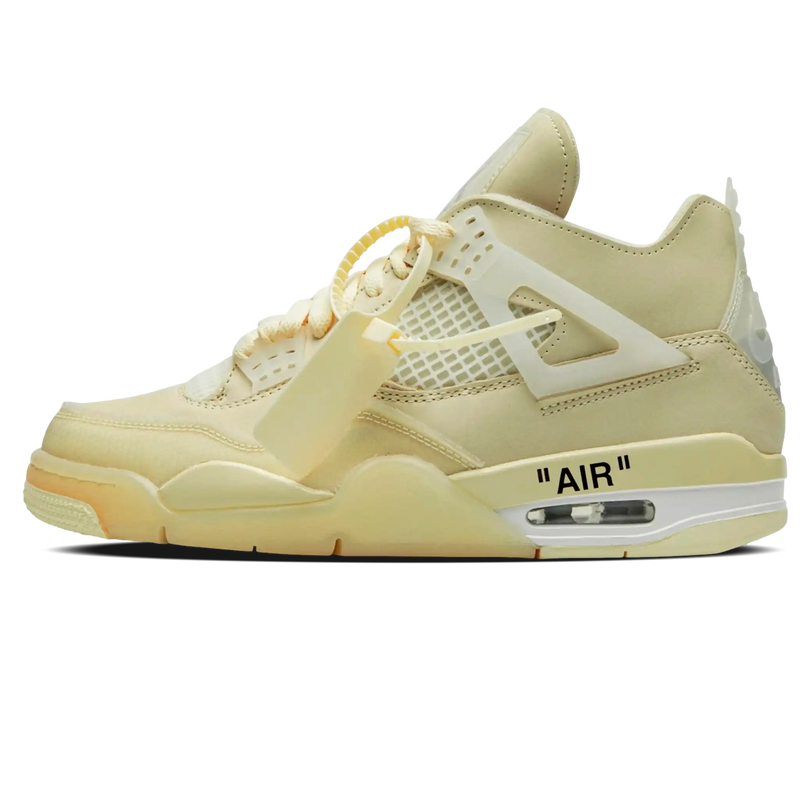 Tênis Air jordan 4 x Off-White "Sail"