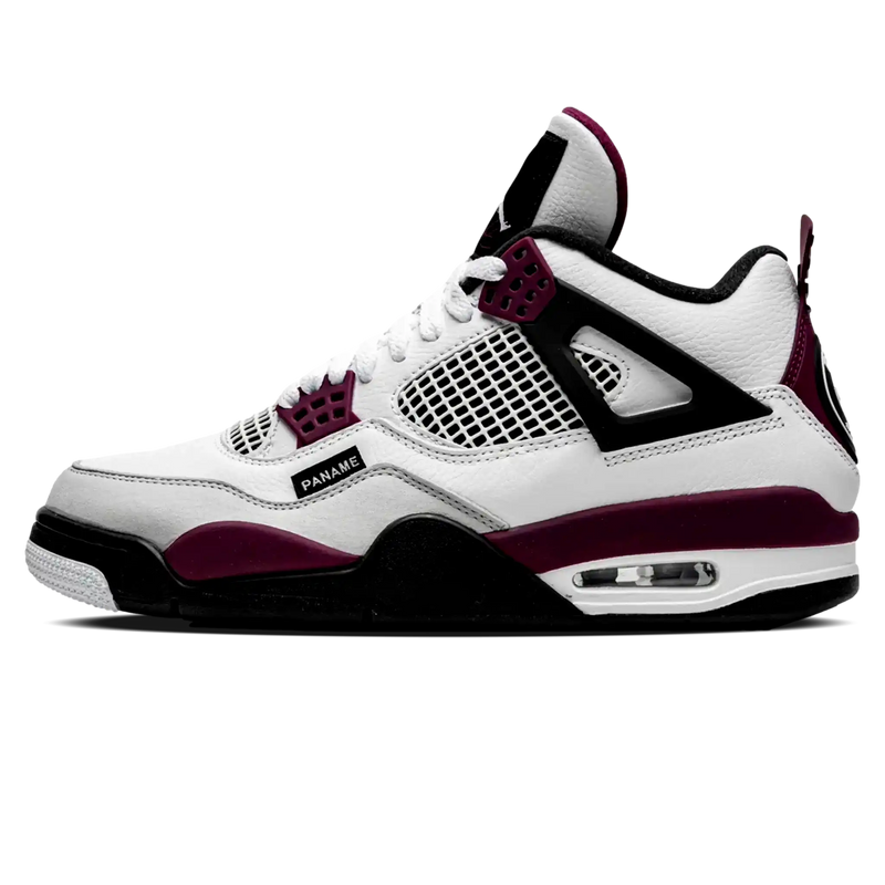 Tênis Air Jordan 4 "PSG" Branco / Roxo