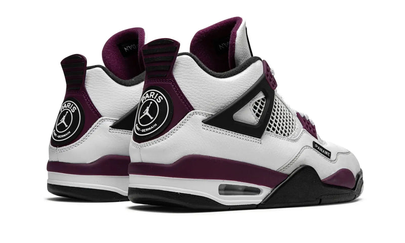 Tênis Air Jordan 4 "PSG" Branco / Roxo