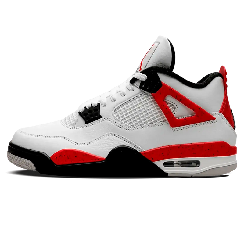 Tênis Air jordan 4 "Red Cement" Branco / Vermelho