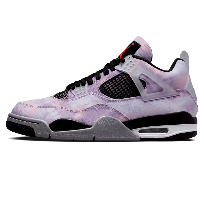 Tênis Air Jordan 4 "Zen Master" Rosa / Tie-Dye