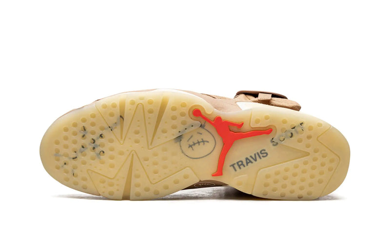 Tênis Air Jordan 6 x Travis Scott "British Khaki"