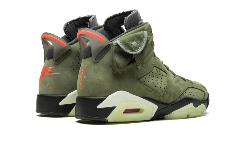 Tênis Air Jordan 6 x Travis Scott "Olive"