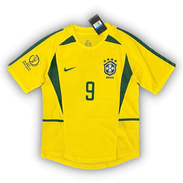 Camisa Retrô Seleção Brasileira 2002/02 Titular