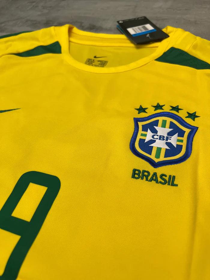 Camisa Retrô Seleção Brasileira 2002/02 Titular