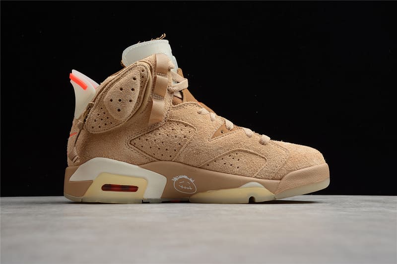 Air Jordan 6 Retro - Travis Scott "British Khaki"