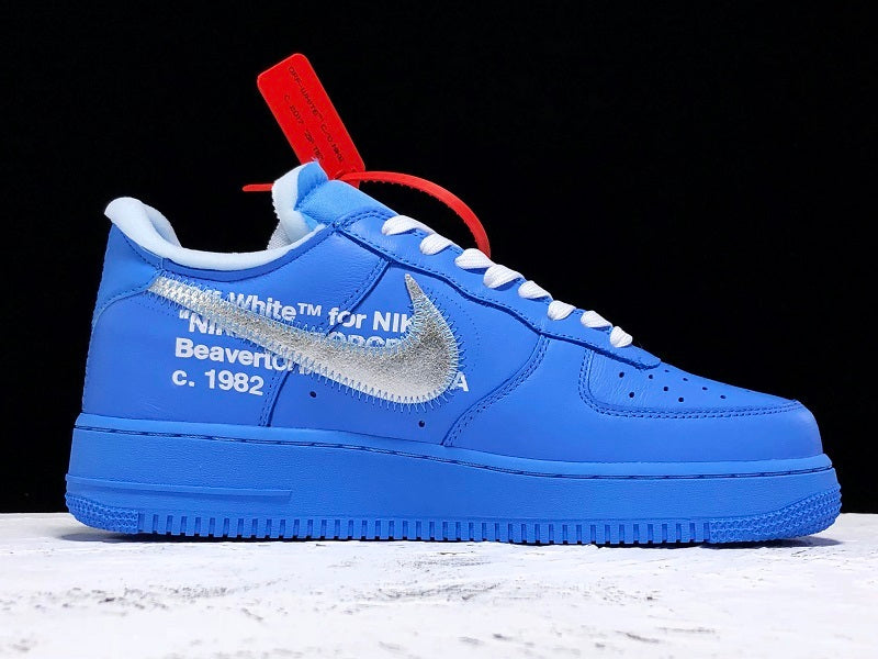 Nike X Off White Air Force 1 Low University Blue