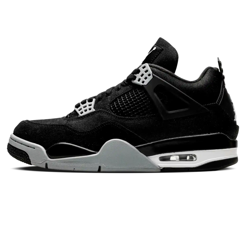 Tênis Air jordan 4 "Black Canvas" Preto