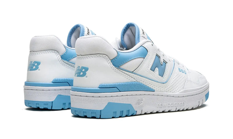 Tênis New Balance 550 Feminino "UNC White Dusk Blue" Branco / Azul