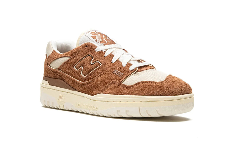 Tênis New Balance 550 x Aimé Leon Dore "Brown Suede" Marrom