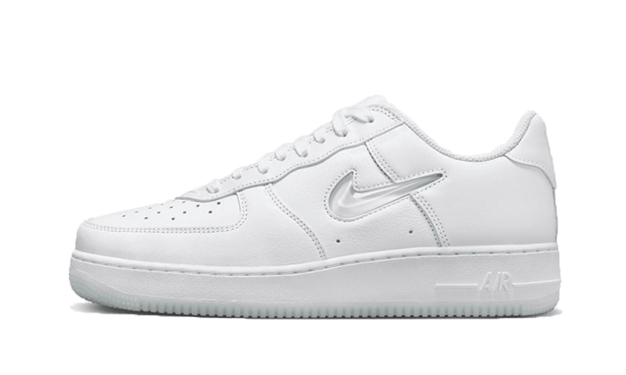 Nike Air Force 1 Low '07 Retro Color of the Month Jewel Swoosh Triple White