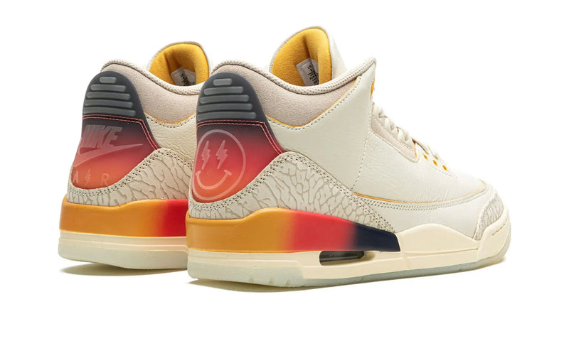 Tênis Air Jordan 3 x J Balvin "Medelin Sunset" Bege