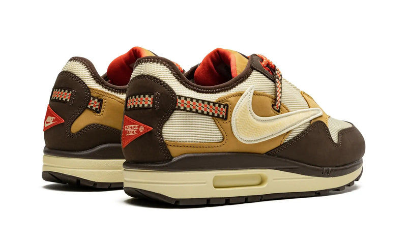 Tênis Nike Air Max 1 x Travis Scott "Cactus Brown" Marrom