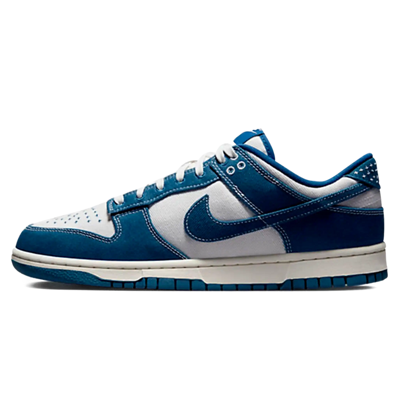 Tênis Nike Dunk Low "Sashiko industrial Blue" Azul