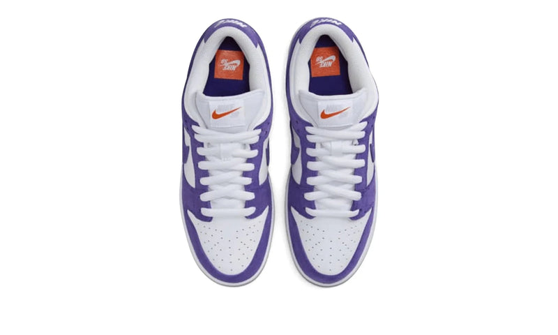 Tênis Nike Dunk Low SB Orange Label "Court Purple" Roxo