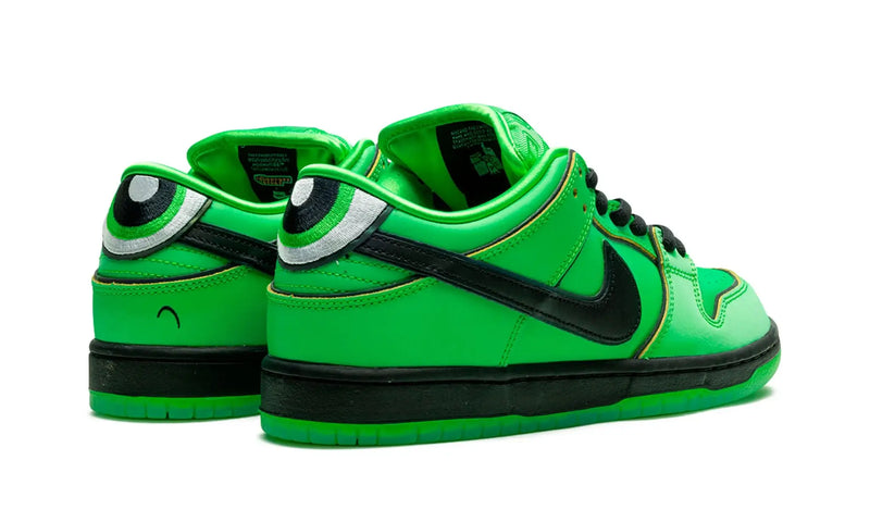 Tênis Nike Dunk Low SB x Meninas Superpoderosas "Buttercup" Verde