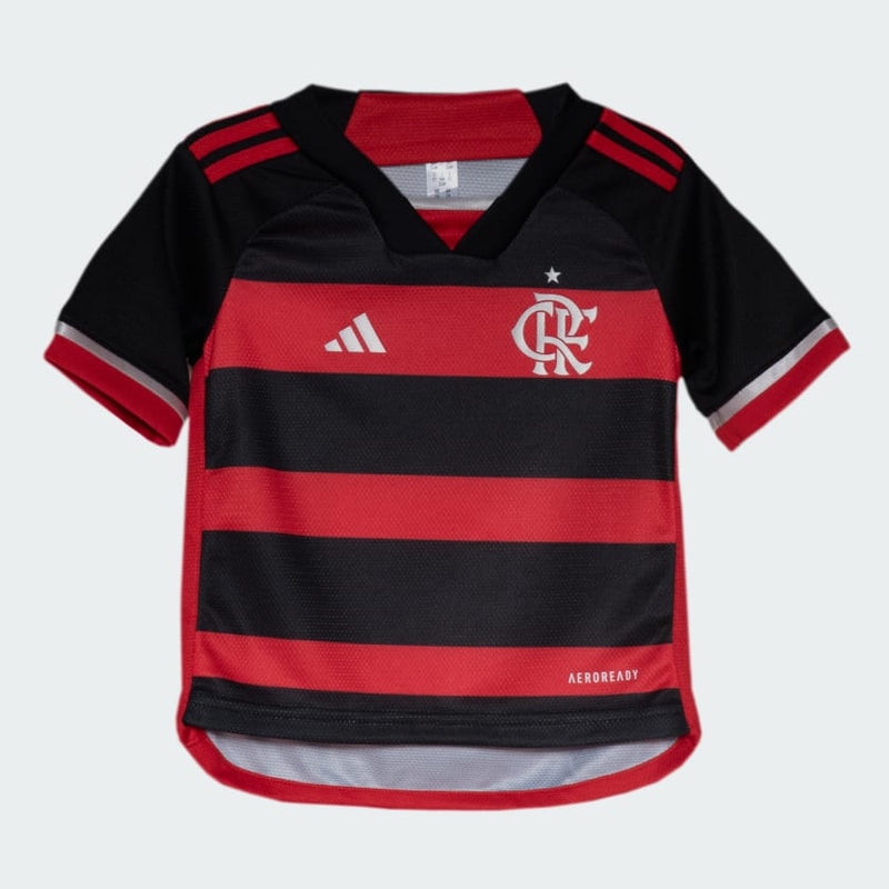 Kit Infantil Flamengo I 24/25- Vermelho e Preto