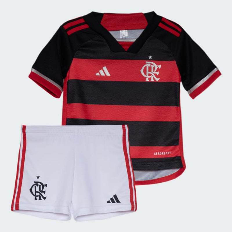 Kit Infantil Flamengo I 24/25- Vermelho e Preto