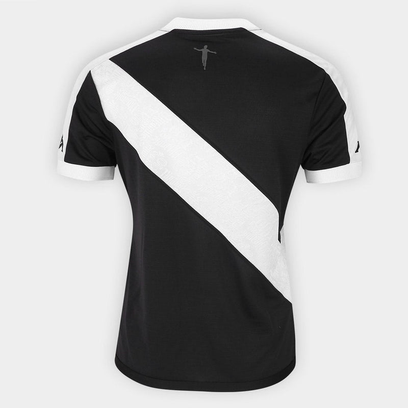 Camisa Vasco Home 24/25 Torcedor Kappa Feminino - Preto e Branco