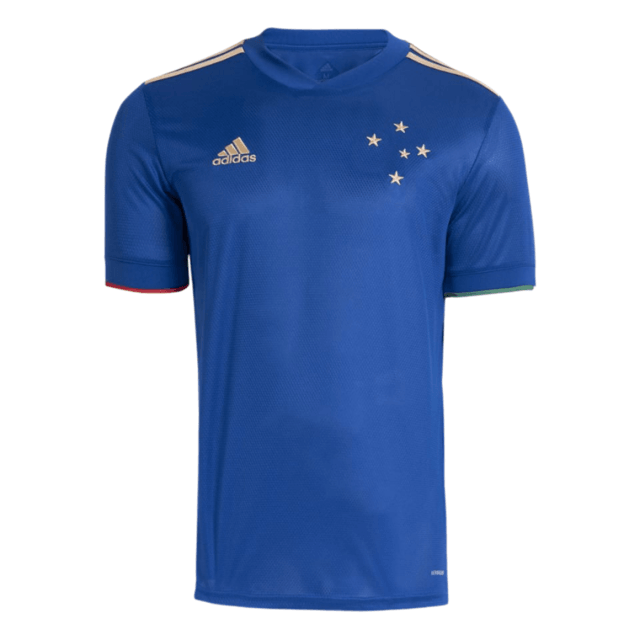 Camisa Cruzeiro Centenário 21/22 - Adidas Torcedor Masculina - Azul