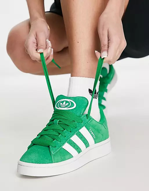 Tênis Adidas Campus 00s Feminino "Green Cloud White" Verde